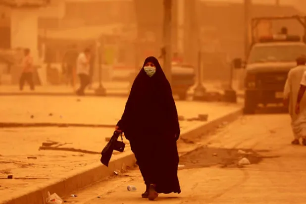 العراق يستعد لعاصفة ترابية جديدة الاثنين