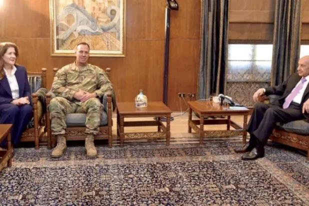 Nebih Berri dün ABD Merkez Kuvvetler Kurilla ve Beyrut Büyükelçisi Shea’yı kabul etti. (Şarku’l Avsat)  
