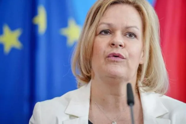 وزيرة الداخلية الألمانية نانسي فيزر (أرشيف - د.ب.أ)