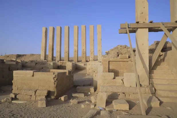 «عرش بلقيس» أحد أشهر الآثار السبئية القديمة (الشرق الأوسط)