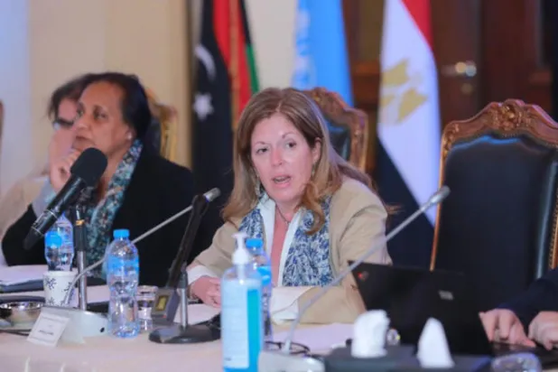 جانب من المحادثات الليبية التي استضافتها القاهرة الأسبوع الماضي (البعثة الأممية)