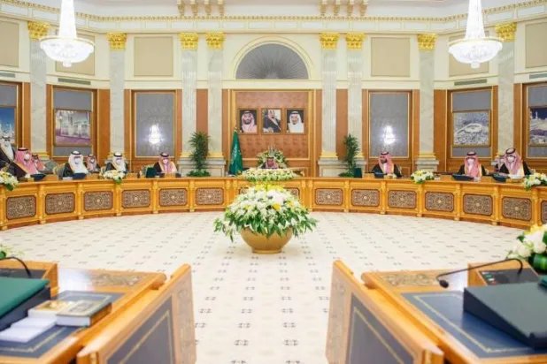 Kral Selman başkanlığındaki Bakanlar Kurulu’ndan bir kesit (SPA)