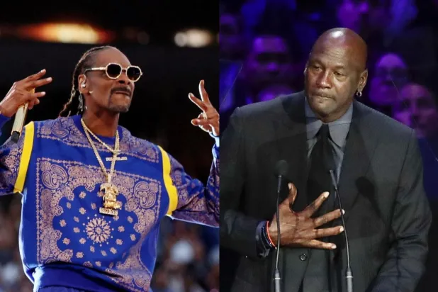 Snoop Dogg, Michael Jordan'ın hayranı olsa da onun için düzenlenen etkinlikte yer almamış (Fotoğraflar: Reuters - AP)

