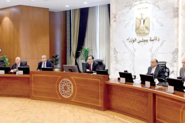 جانب من اجتماع مجلس المحافظين برئاسة رئيس الوزراء مصطفى مدبولي (الحكومة المصرية)