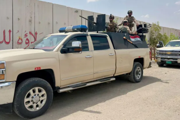 جنود عراقيون خلال عملية في سنجار مايو الماضي (أ.ب)