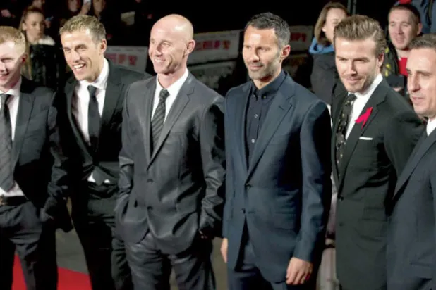 جيل 1992 الذي شكّل النواة الأساسية لمانشستر يونايتد الذي سيطر على كرة القدم الإنجليزية لسنوات (رويترز)