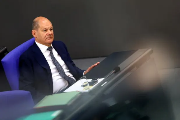 المستشار الألماني أولاف شولتس (رويترز)