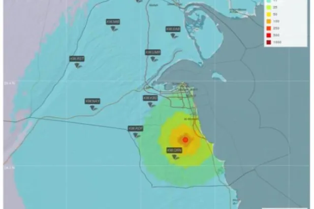الكويت: زلزال بقوة 5 درجات يضرب جنوب غربي الأحمدي