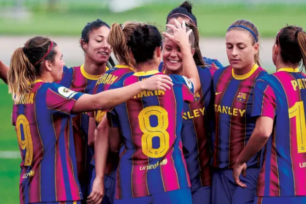 سيدات برشلونة أفضل «نادٍ» في العالم بحسب رأي ميديما