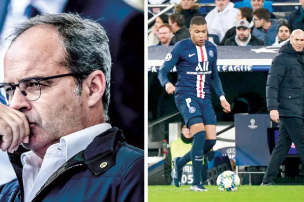 هل يدرب زيدان باريس سان جيرمان الموسم المقبل؟  -  لويس كامبوس سيشكل نقلة في مسيرة باريس سان جيرمان