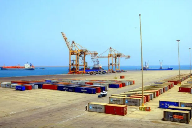 Hodeidah port, Yemen (AFP)