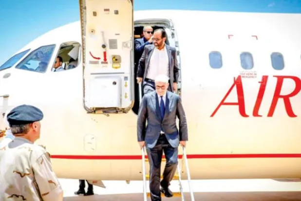 Başağa, Libya'nın güneyindeki Gat kentini ziyaret etti (İstikrar Hükümeti Basın Ofisi)