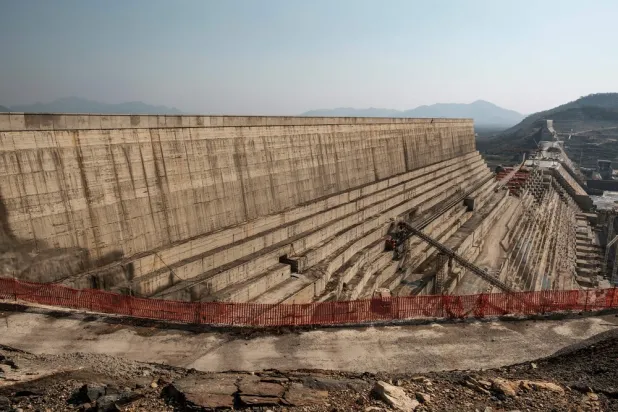 The Grand Ethiopian Renaissance Dam is set to become the largest hydropower plant in Africa. (AFP)