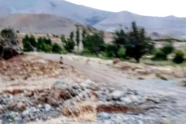 Suriye ve Lübnan arasındaki kaçakçılık yolunun bir resmi (Şarku'l Avsat)