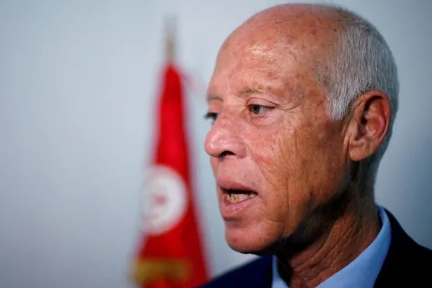 Tunus Cumhurbaşkanı Kays Said. (Reuters)