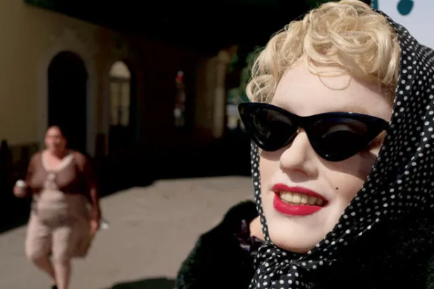 تمثال شمعي لمارلين مونرو في متحف مدام توسو في العاصمة النمساوية فيينا (أ.ف.ب)