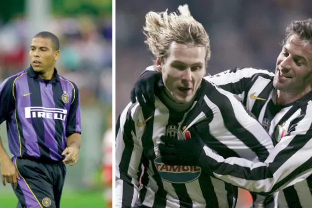 ديل بيرو (يمين) وبافل ندفد (غيتي)
رونالدو