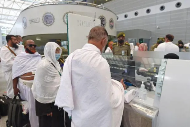 Pilgrims flock to Saudi Arabia to perform Hajj this year (AFP)