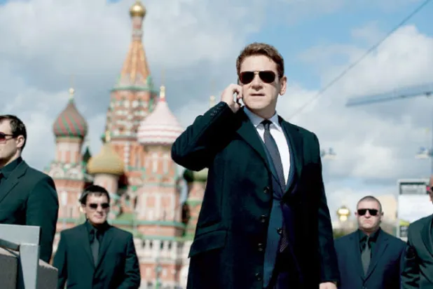 كنيث برانا أمام الكرملين في «جاك ريان: مجند ظل»