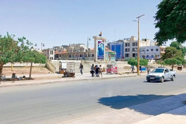 Dera vilayetinin kent merkezi Dera el-Mahatta (Dera24 haber sitesi)