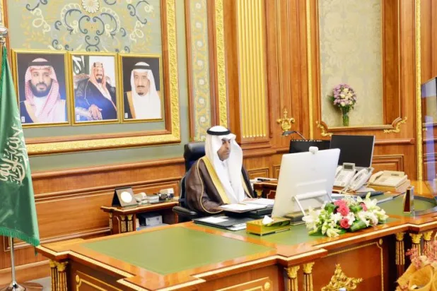 جانب من جلسة مجلس الشورى عبر الاتصال المرئي برئاسة الدكتور مشعل السُّلمي نائب الرئيس (واس)