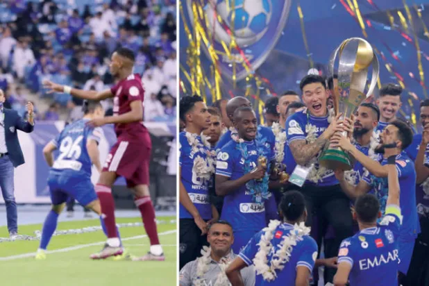 الهلال حقق معادلة صعبة بفوزه بثالث لقب للدوري على التوالي  -  تعاقد الهلال مع دياز أسهم في تغيير موازين القوى في الدوري (تصوير: علي الظاهري)