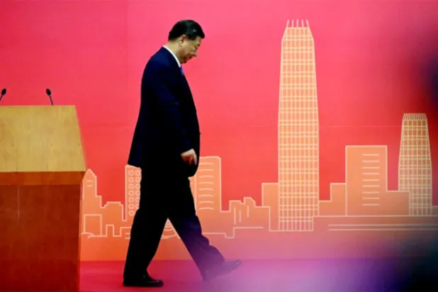 شكلت زيارة شي مناسبة للحزب الشيوعي الصيني لإظهار سيطرته على هونغ كونغ بعد مظاهرات مطالبة بالديمقراطية قوبلت بتشدد من بكين في 2019 (أ.ف.ب)