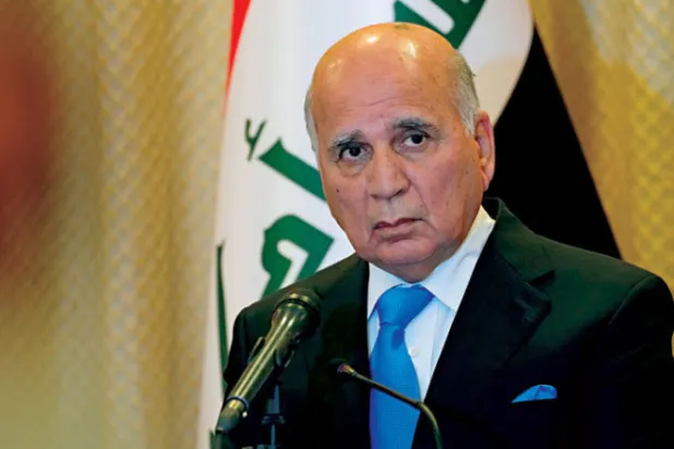 وزير الخارجية العراقي فؤاد حسين (أ.ب)