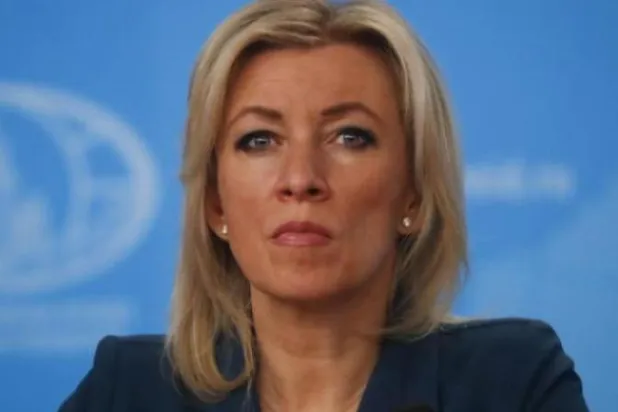 المتحدثة باسم وزارة الخارجية الروسية ماريا زاخاروفا (إ.ب.أ)