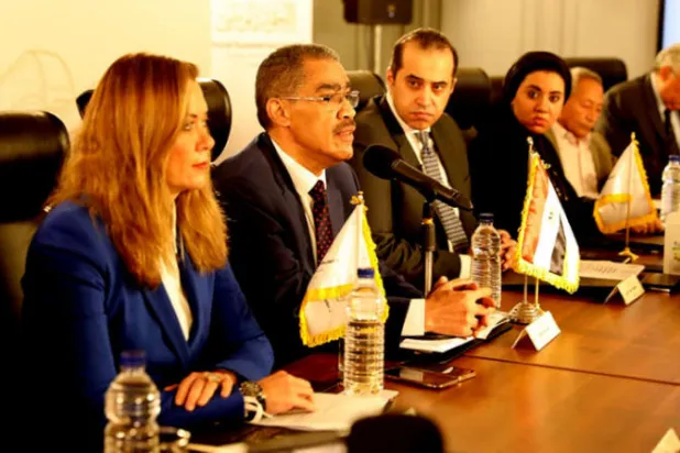 من اجتماع مجلس «أمناء الحوار الوطني» في القاهرة (إدارة الحوار الوطني)