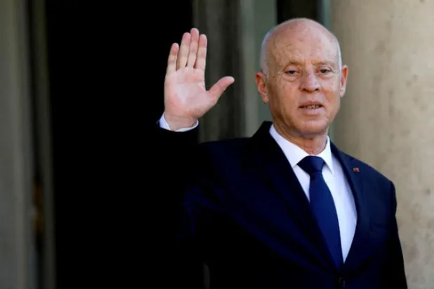 الرئيس قيس سعيد (رويترز)