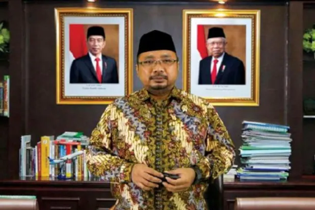 Indonesia’s Religious Affairs Minister Yaqut Qoumas.