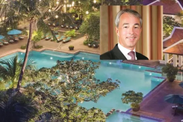 Minor Hotels intends to expand in the Saudi market and work on environmental sustainability. In the frame, Michael Marshall, Chief Commercial Officer of Minor Group. (Asharq Al-Awsat)