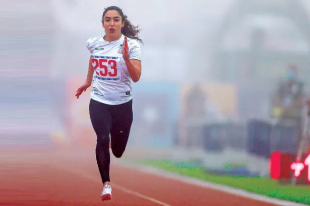 ياسمين الدباغ تسعى لتسجيل حضور مميز في مشاركتها العالمية (اللجنة الأولمبية السعودية)