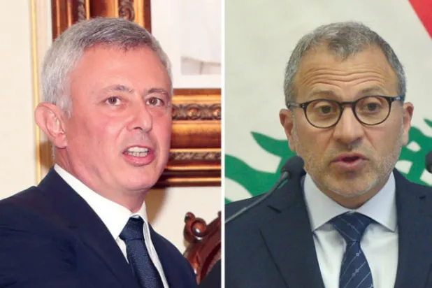 جبران باسيل (إ.ب.أ)  -  سليمان فرنجية (رويترز)