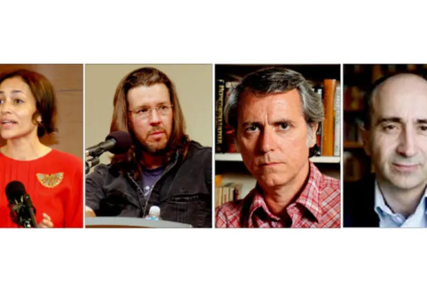 جيمس وود  -  دون ديليلو  -  ديفيد فوستر والاس  -  زادي سميث