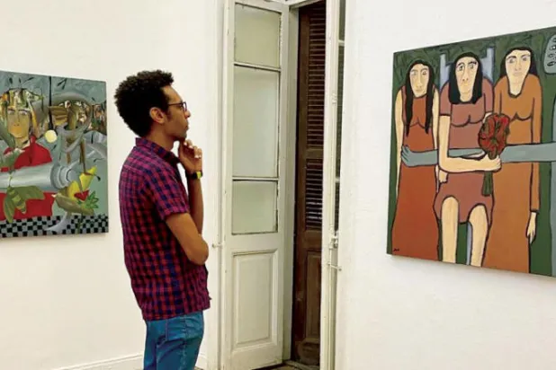 أثار المعرض جدلاً واسعاً