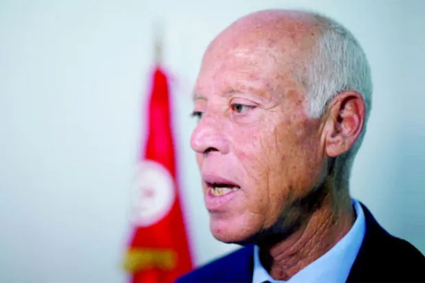 الرئيس التونسي قيس سعيد (رويترز)