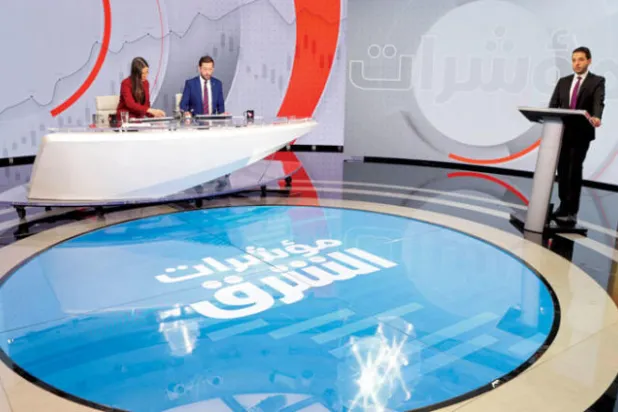تملك قناة «الشرق للأخبار» بنية تحتية متقدمة واستوديوهات مزودة بالواقع المعزّز والافتراضي (الشرق الأوسط)