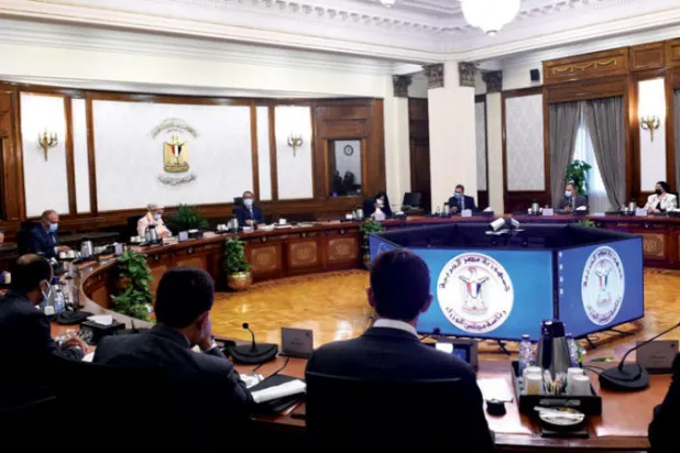 اجتماع اللجنة الحكومية المصرية المعنية بتنظيم مؤتمر {كوب 27} (الحكومة المصرية)