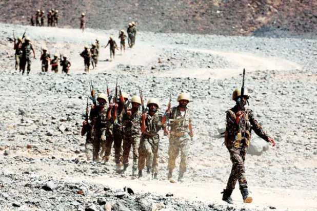 تقدم الجيش الوطني في مأرب (الإعلام العسكري اليمني)