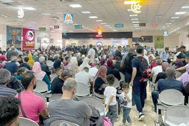 معبر الكرامة بين الضفة وإسرائيل (مواقع تواصل)