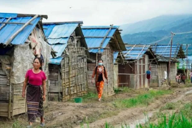 مخيم للاجئين من ميانمار (أ.ف.ب)