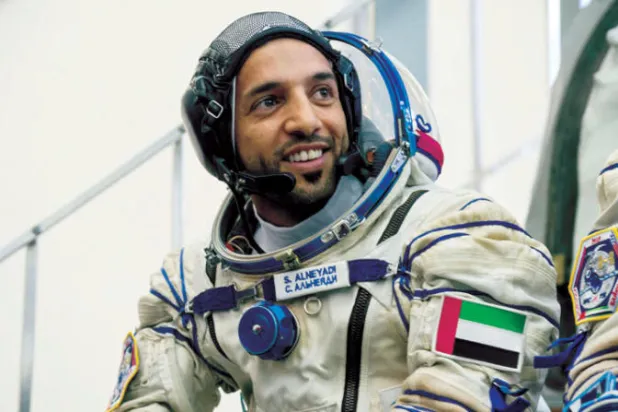 سلطان النيادي رائد الفضاء الإماراتي (الشرق الأوسط)