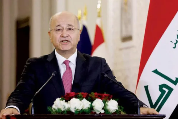 Irak Cumhurbaşkanı Berhem Salih (Getty Images)