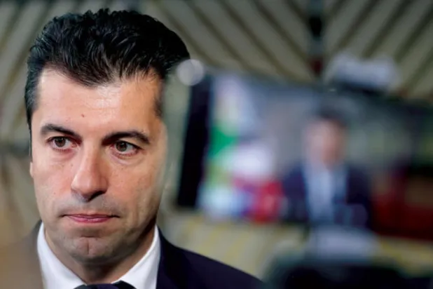 رئيس الوزراء البلغاري المنتهية مهامه كيريل بيتكوف (أ.ب)