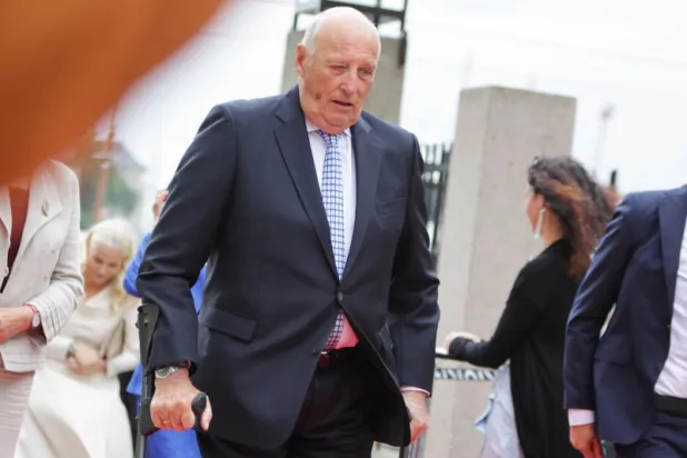 ملك النرويج هارالد (إ.ب.أ)