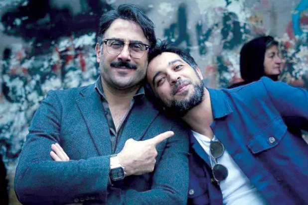 مجدي السميري مع بطل مسلسل «من ... إلى» قصي الخولي