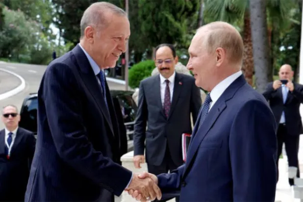 پوتن اور اردوغان۔۔۔ شام میں قریبی تعلقات اور ہم آہنگی (ڈی پی اے)