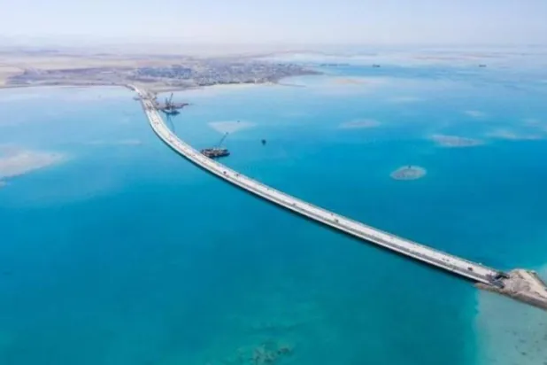 
ساخت و ساز فوندانسیون پل «جزیره شورا» تمام شده است